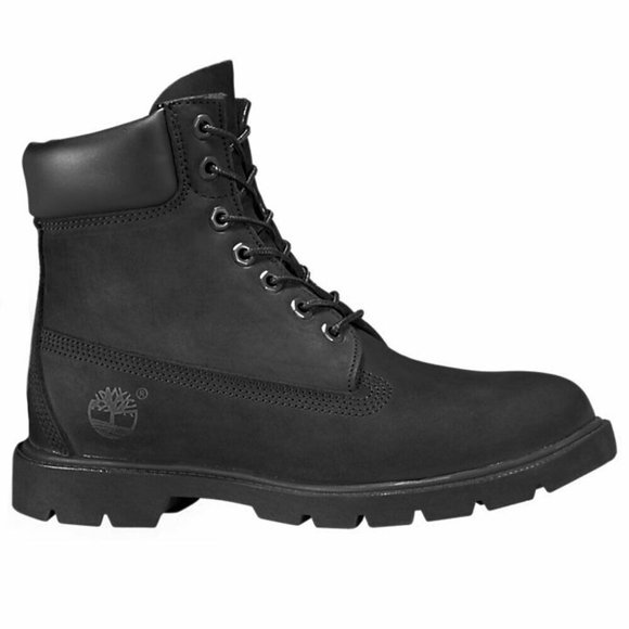 Timberland Men's 6'Inch Basic Waterproof Suede Nubuck Boots Black 19039 ALL SIZE